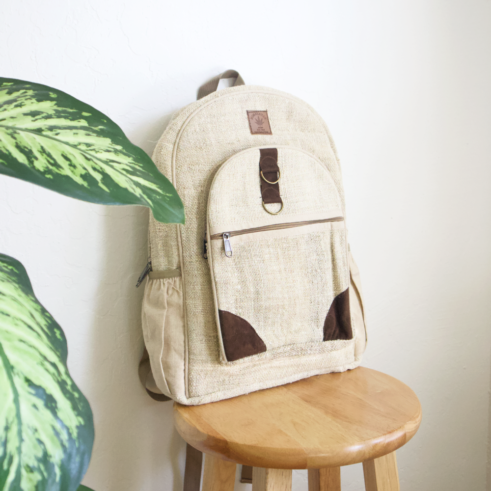 Hemp Backpack -Blue — Asatre