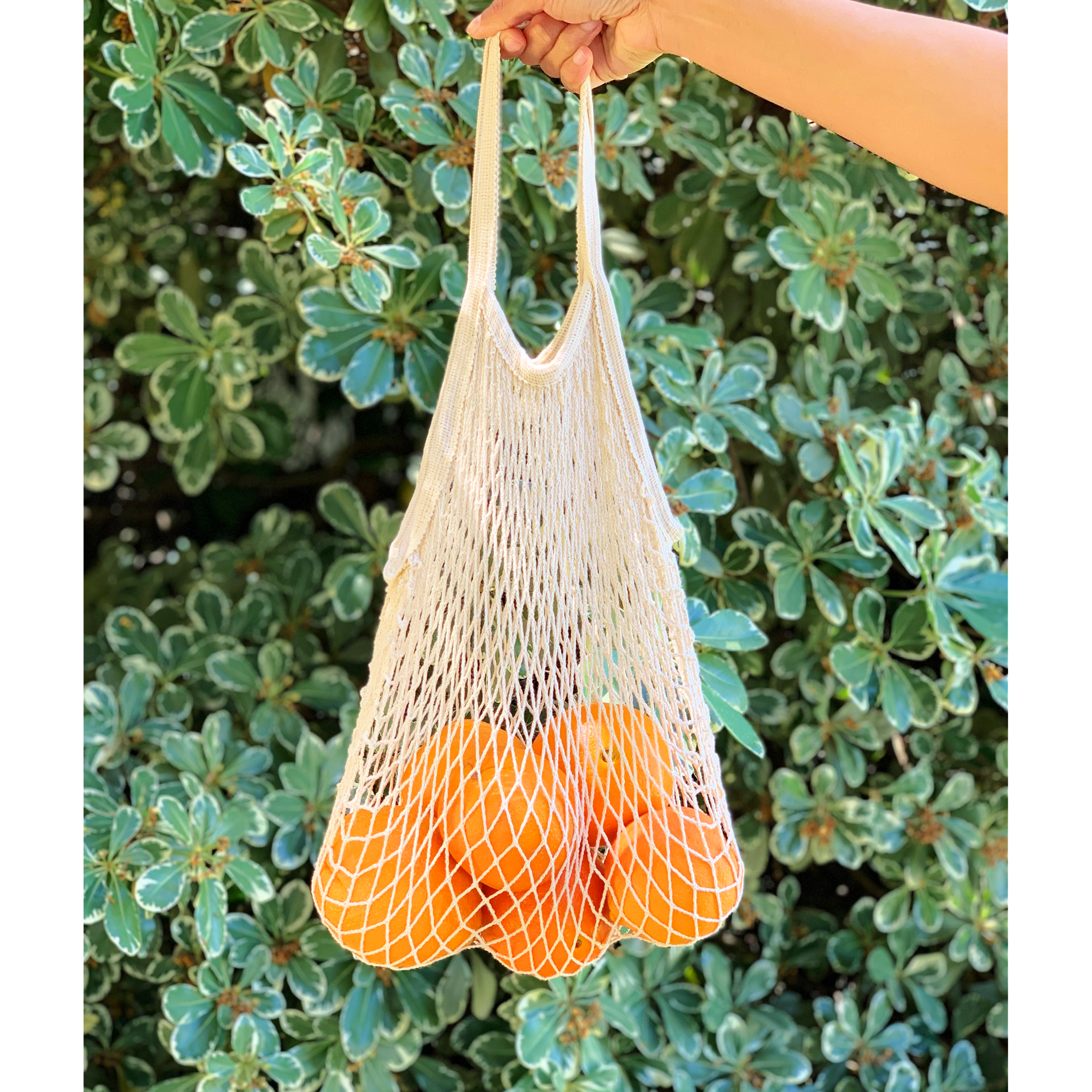 Large Mesh Cotton Produce Bags - Thumbnail 4