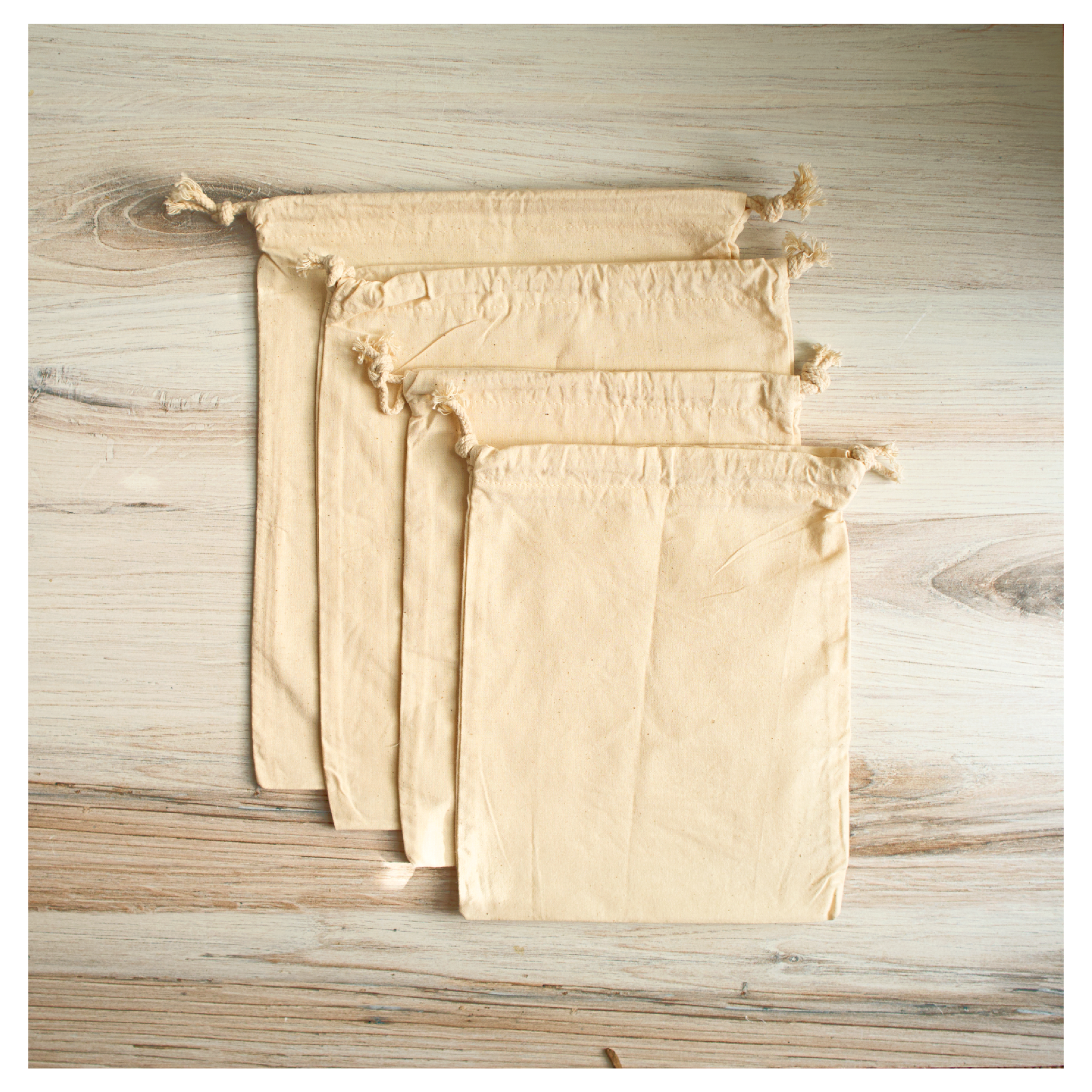 Cotton Produce Bags - Thumbnail 2